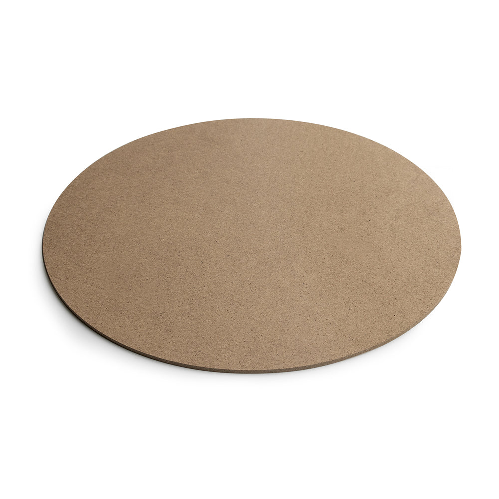 Boyle Craft 25x0.3cm MDF Round Placemat Table Display Home/Dining Decor Natural — image 2