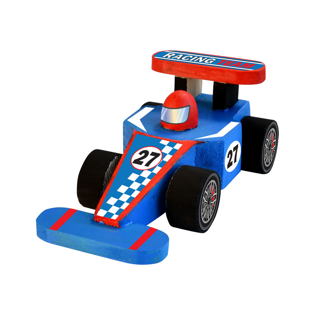 Boyle Wood Craft Project Kit Racing Car Kids/Children DIY Build Activity 8y+ — image 2