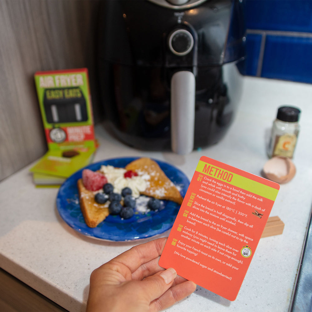 Boxer Gifts Easy Eats Air Fryer Recipe Cards Home/Kitchen Cooking Guide — image 3