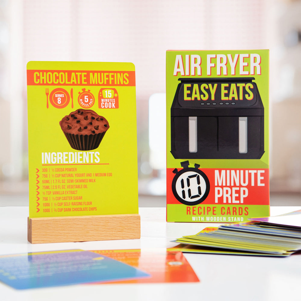 Boxer Gifts Easy Eats Air Fryer Recipe Cards Home/Kitchen Cooking Guide — image 7