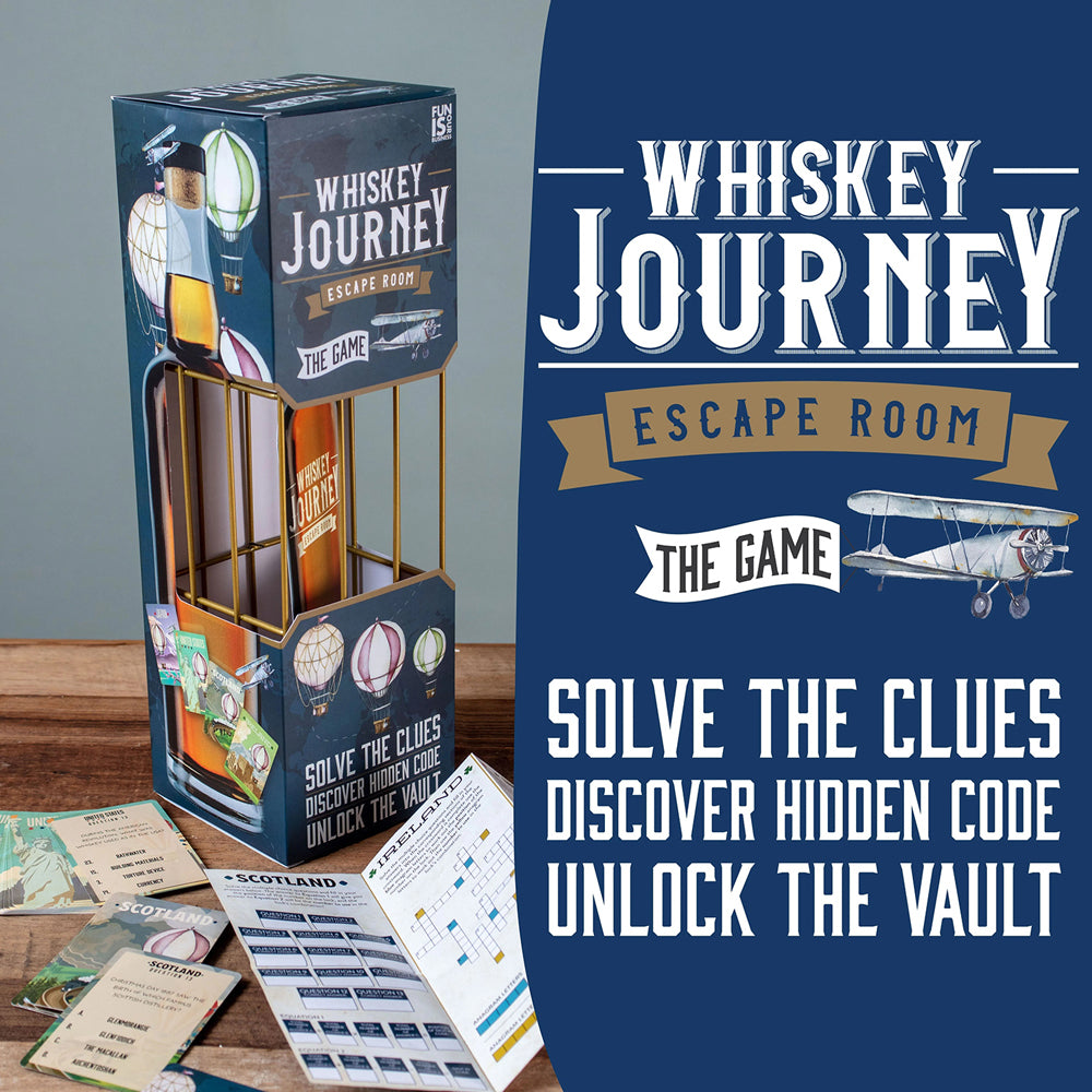 Boxer Gifts Whiskey Journey Escape Room Kids/Family Party Board Game Night — image 3