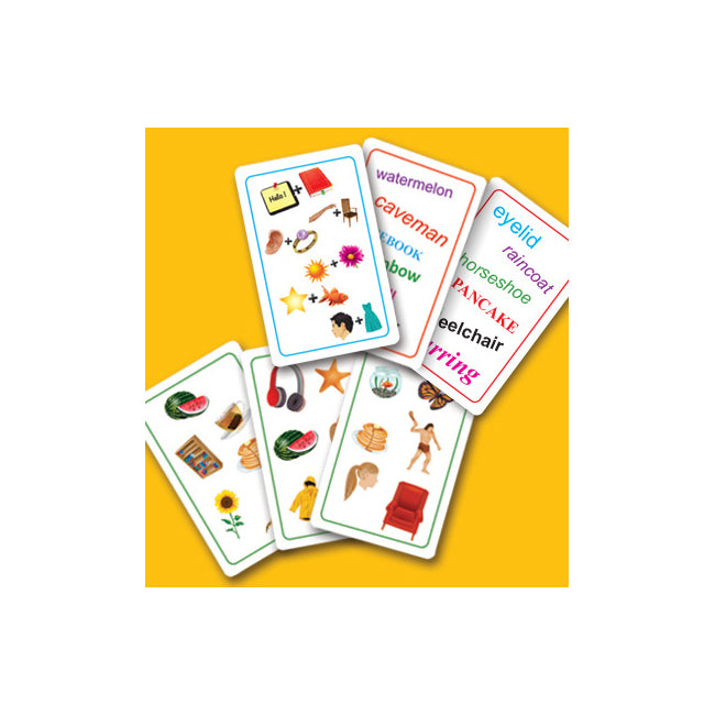 Blue Orange Games Super Genius Compound Words Fun Learning Card Game Kids 8y+