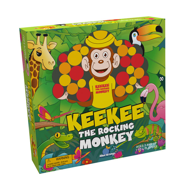 Blue Orange Games Keekee the Rocking Monkey Animal Wooden Game Kids/Children 3y+