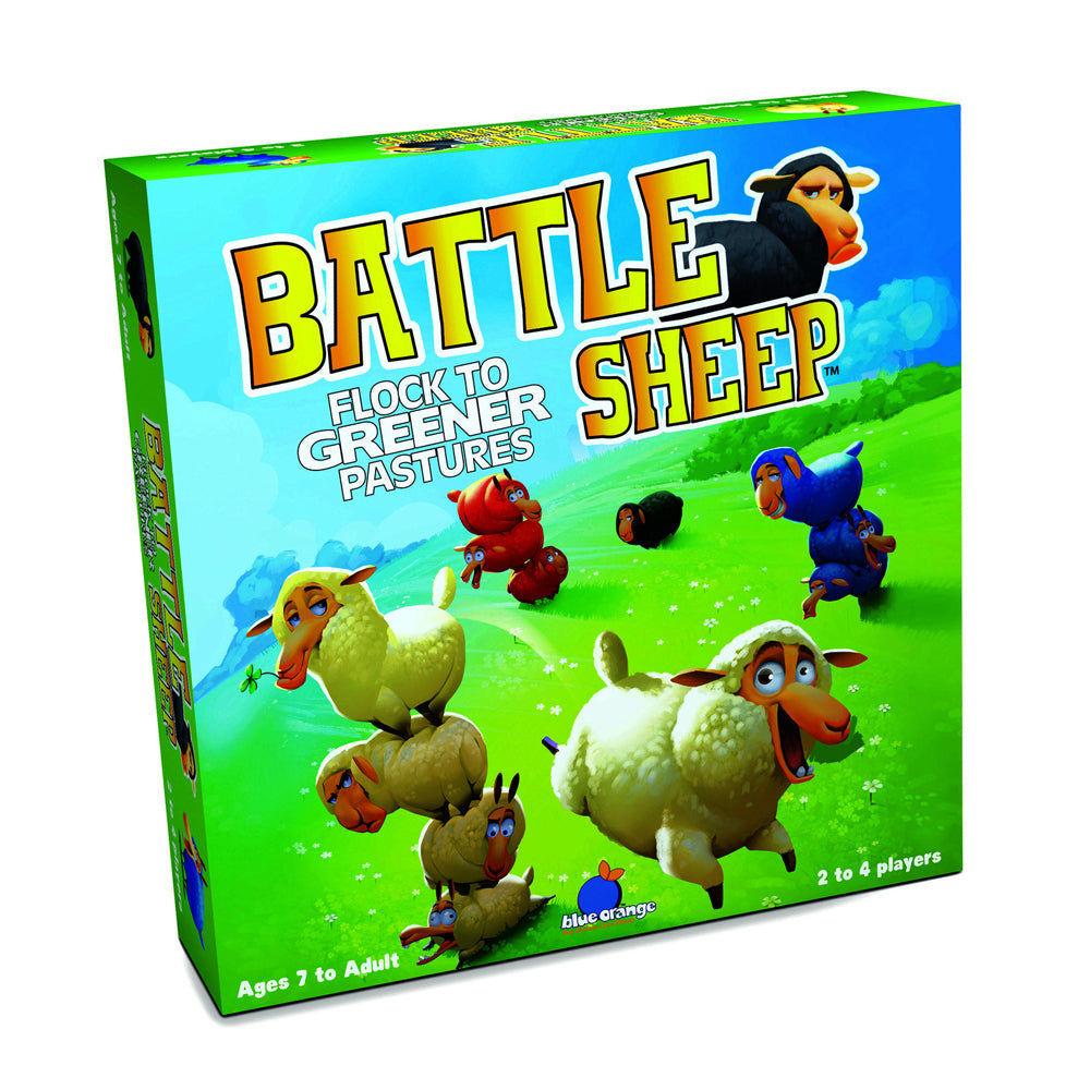 Blue Orange Games Battle Sheep 2-4 Player Kids/Children Fun Strategy Game 7y+