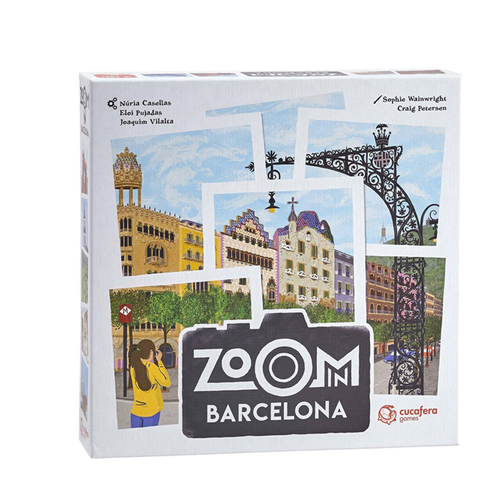 Blue Orange Games Zoom in Barcelona 2-6 Players Kids/Children Fun Board Game 8y+