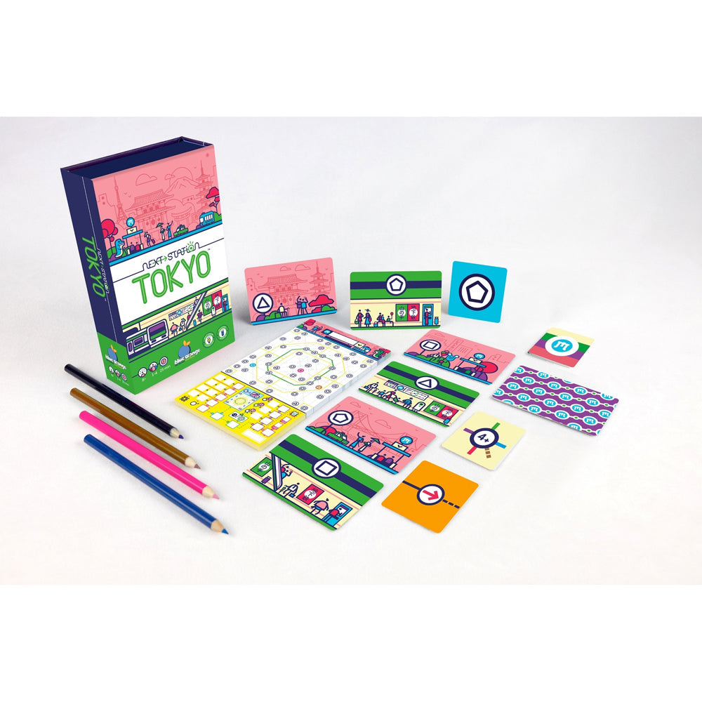 Blue Orange Games Next Station Tokyo 1-5 Players Kids/Children Fun Card Game 8y+ — image 2