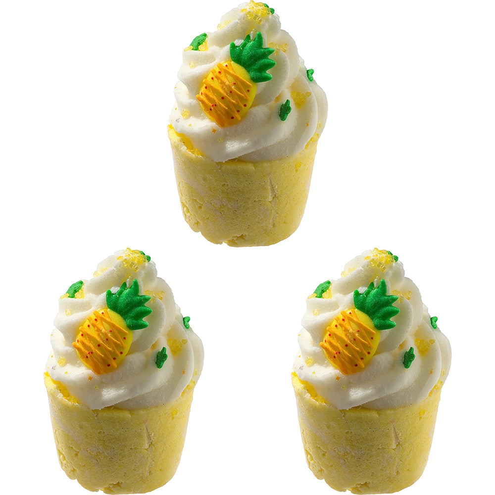Bomb Cosmetics Pineapple Party Bath Bomb Mallow Body Fragrance (3 Pack)