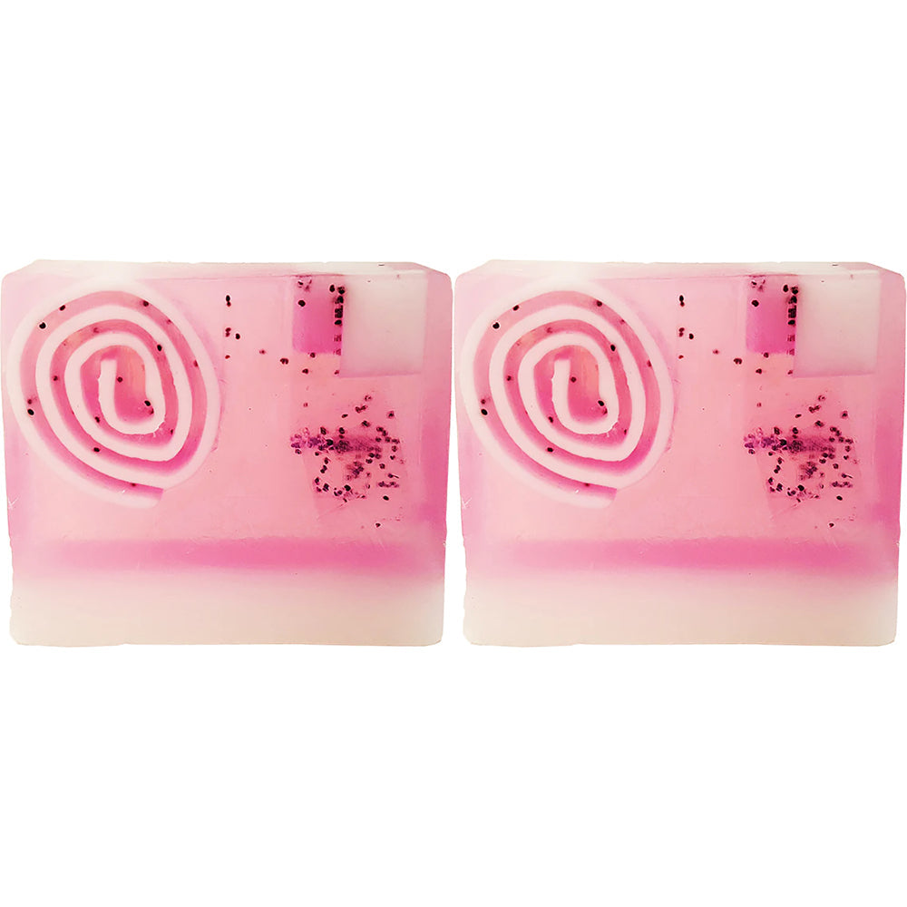 Bomb Cosmetics Heard it Through the Grapefruit Soap Slice Bar Body Fragrance (2 Pack)