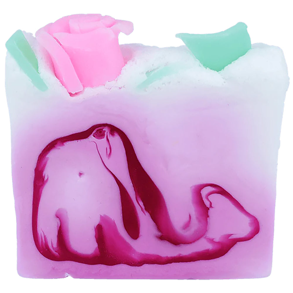 Bomb Cosmetics Kiss From a Rose Scented Soap Slice Bar Shower Body Fragrance (2 Pack) — image 2
