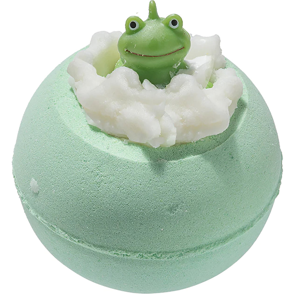 Bomb Cosmetics It's Not Easy Being Green Bath Bomb Blaster w/ Toy (2 Pack) — image 2