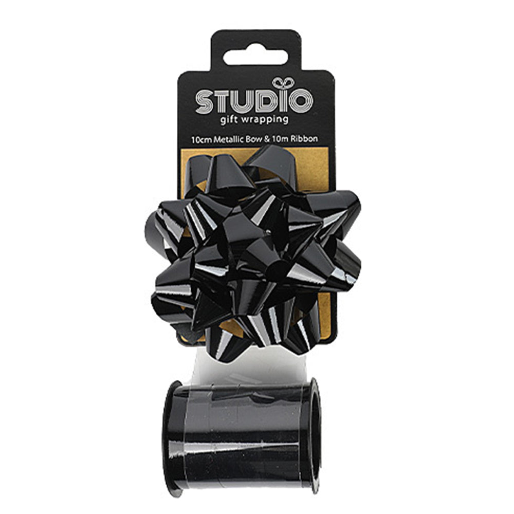 Studio Gift Wrapping Bow & Ribbon Set Home Party Decor Assorted Colours
