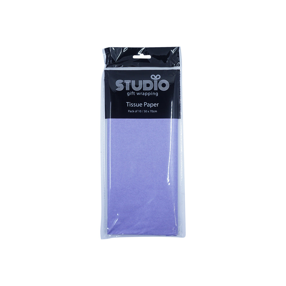 Studio Gift Wrapping Tissue Paper 50x70cm Lilac Present Decor (120 Pieces)