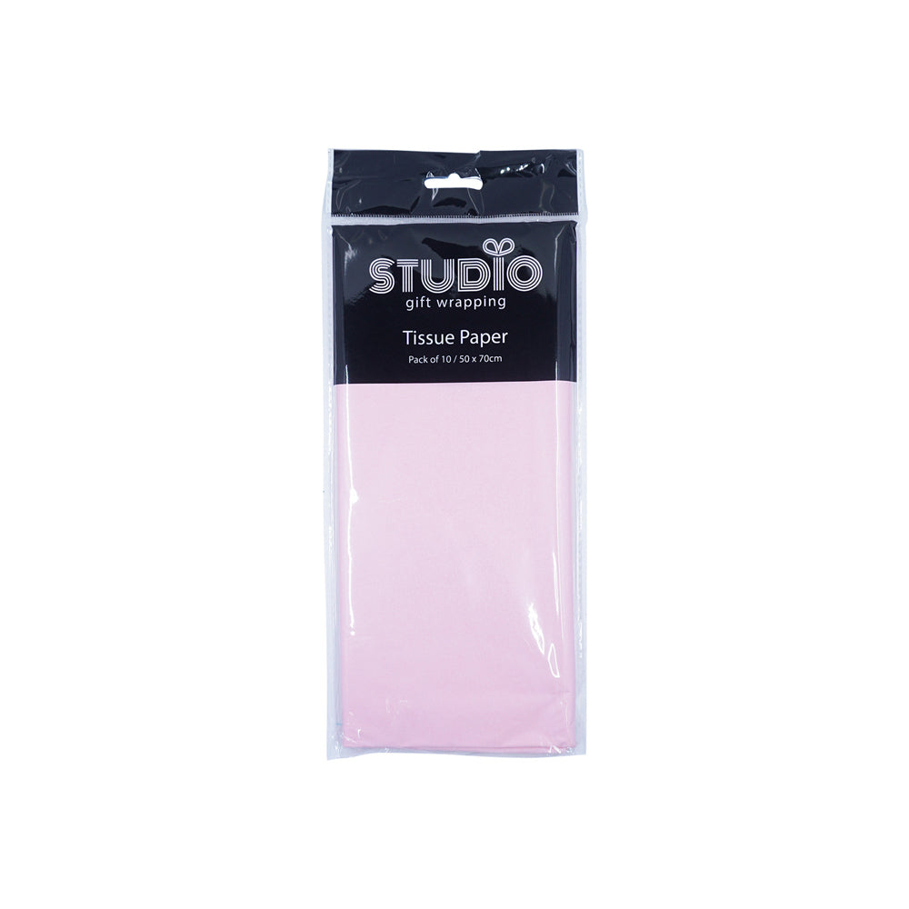 Studio Gift Wrapping Tissue Paper 50x70cm Light Pink Present Decor (120 Pieces)