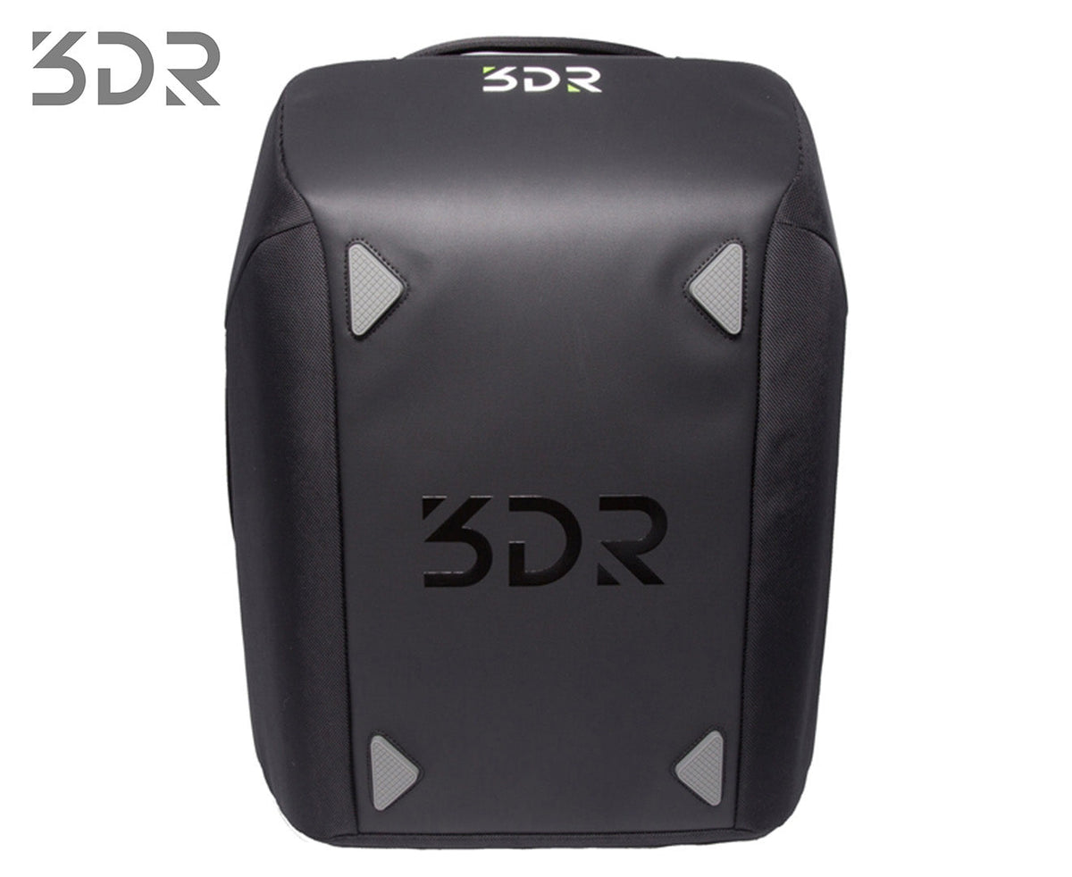 3DR Protective Water Resistant Backpack Bag/Storage Case for Solo Drone Black