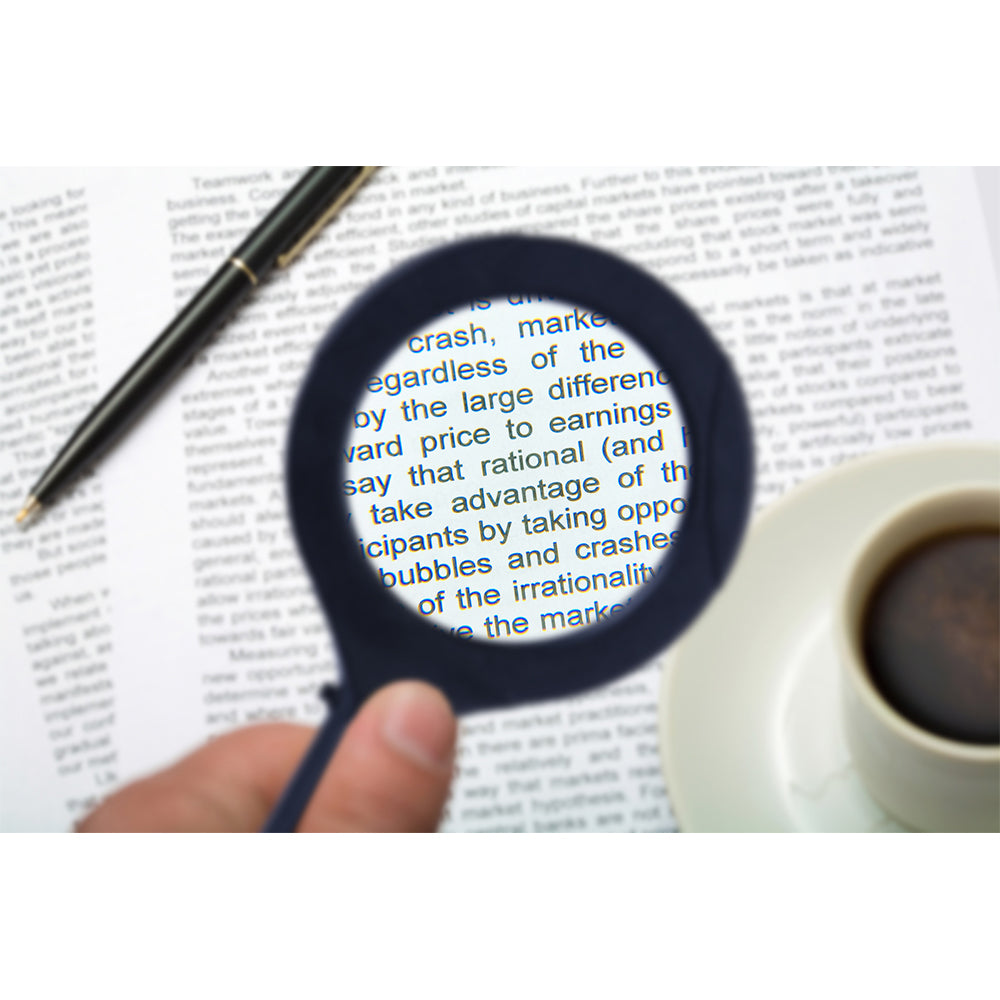 Brillar LED Lighted Reading Magnifier Battery Operated Magnifying Glass Assorted — image 5