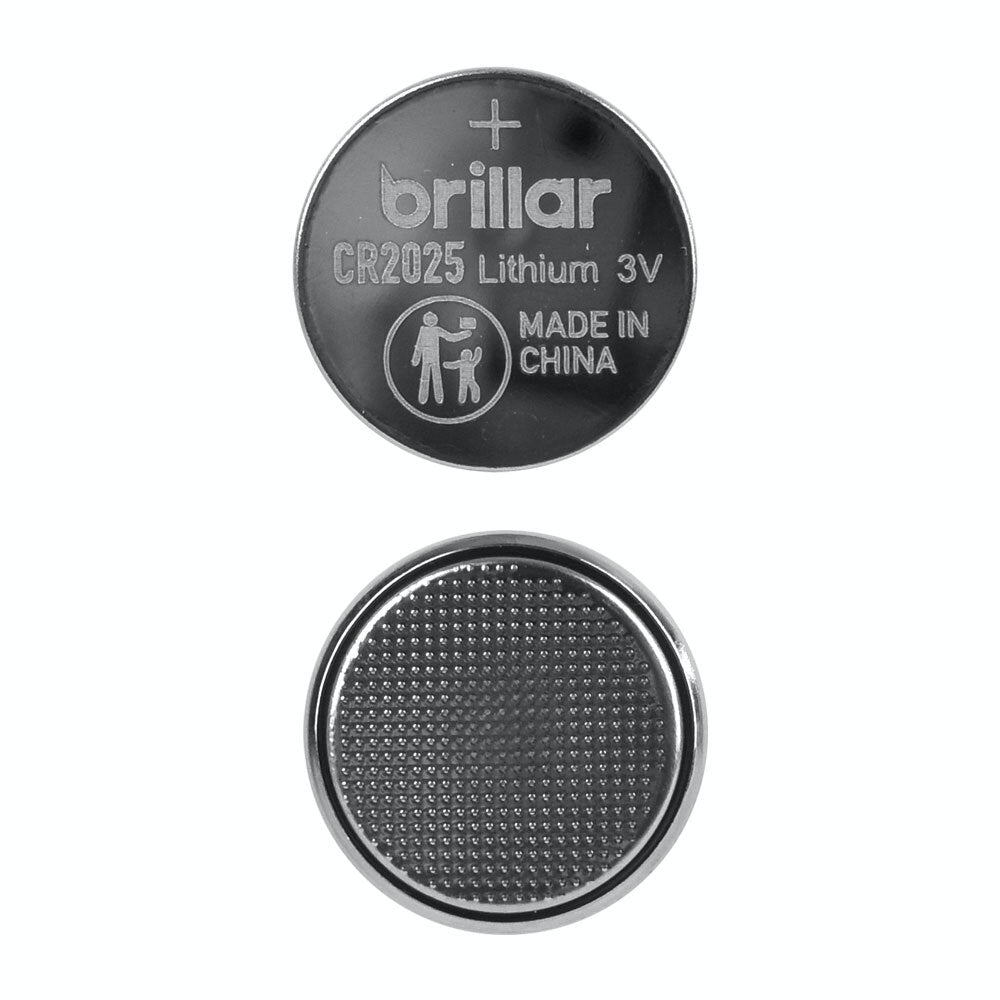 Brillar Lithium Button Cell 3V Long Lasting Coin Batteries - Cr2025 (2 Pieces) — image 3