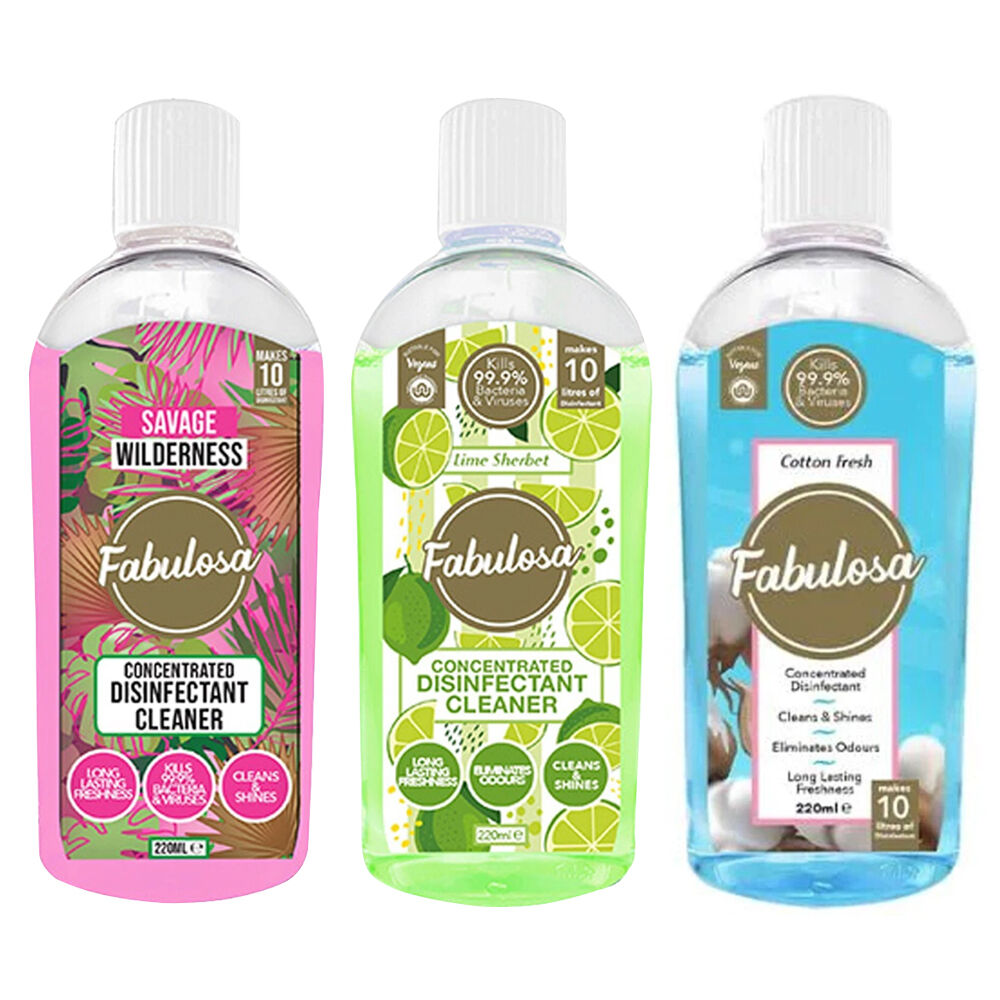 Fabulosa Cotton Fresh Surface Cleaner Disinfectant 220ml Assorted (9 Pack) — image 5