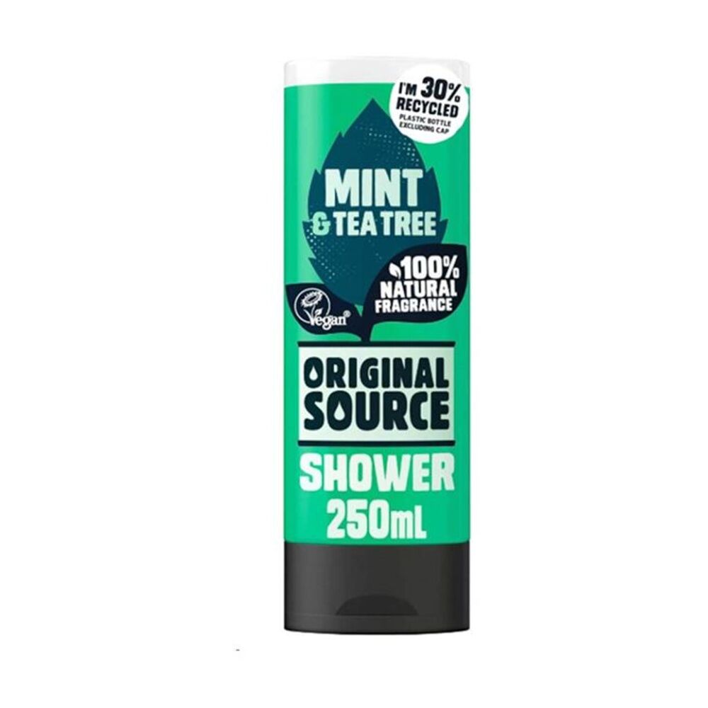 Original Source Mint Teatree Vegan Shower Gel Body Wash 250ml (12 Pack) — image 2