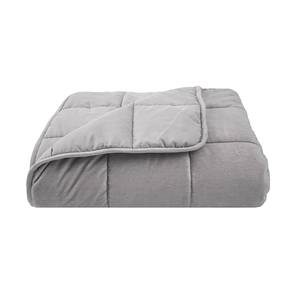 Bambury Weighted Blanket 140x210cm 4.5kg Soft Touch Woven Home Decor Bedding