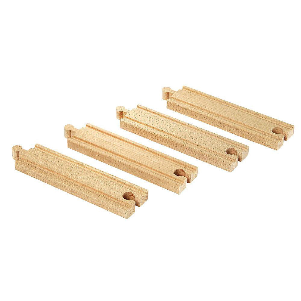 Brio Medium Straight Tracks Kids/Childrens Interactive Play Toy 3y+ (4 Pieces) — image 3