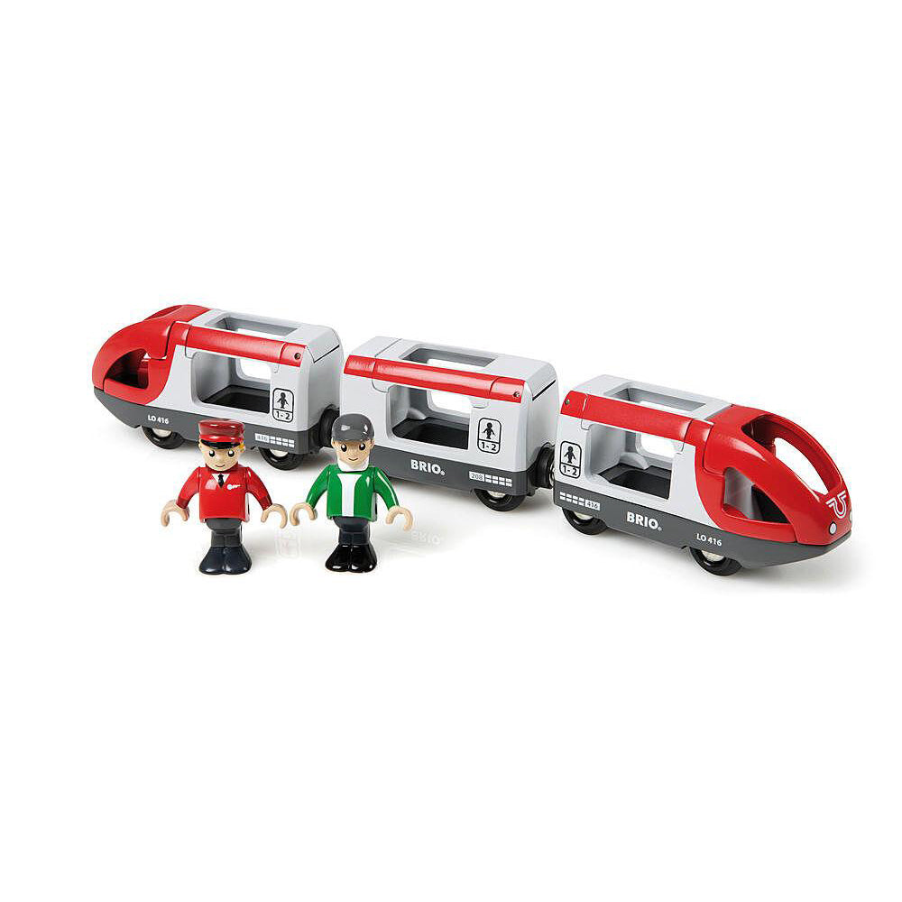 Brio Travel Train Kids/Childrens Pretend Play Interactive Toy Playset 3y+ (5 Pieces) — image 3