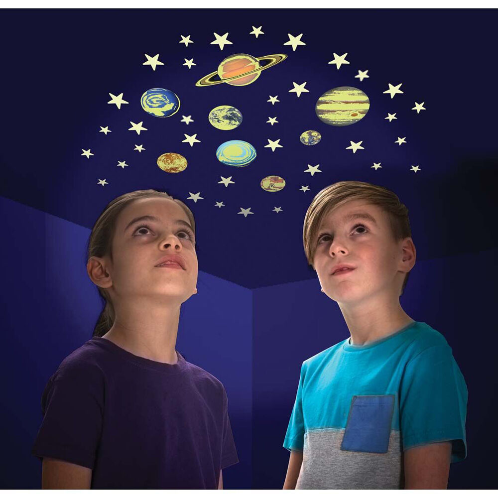 Brainstorm Toys Glow In The Dark Stars & Dinosaurs and Planets Set 3y+ (2 Pieces) — image 5