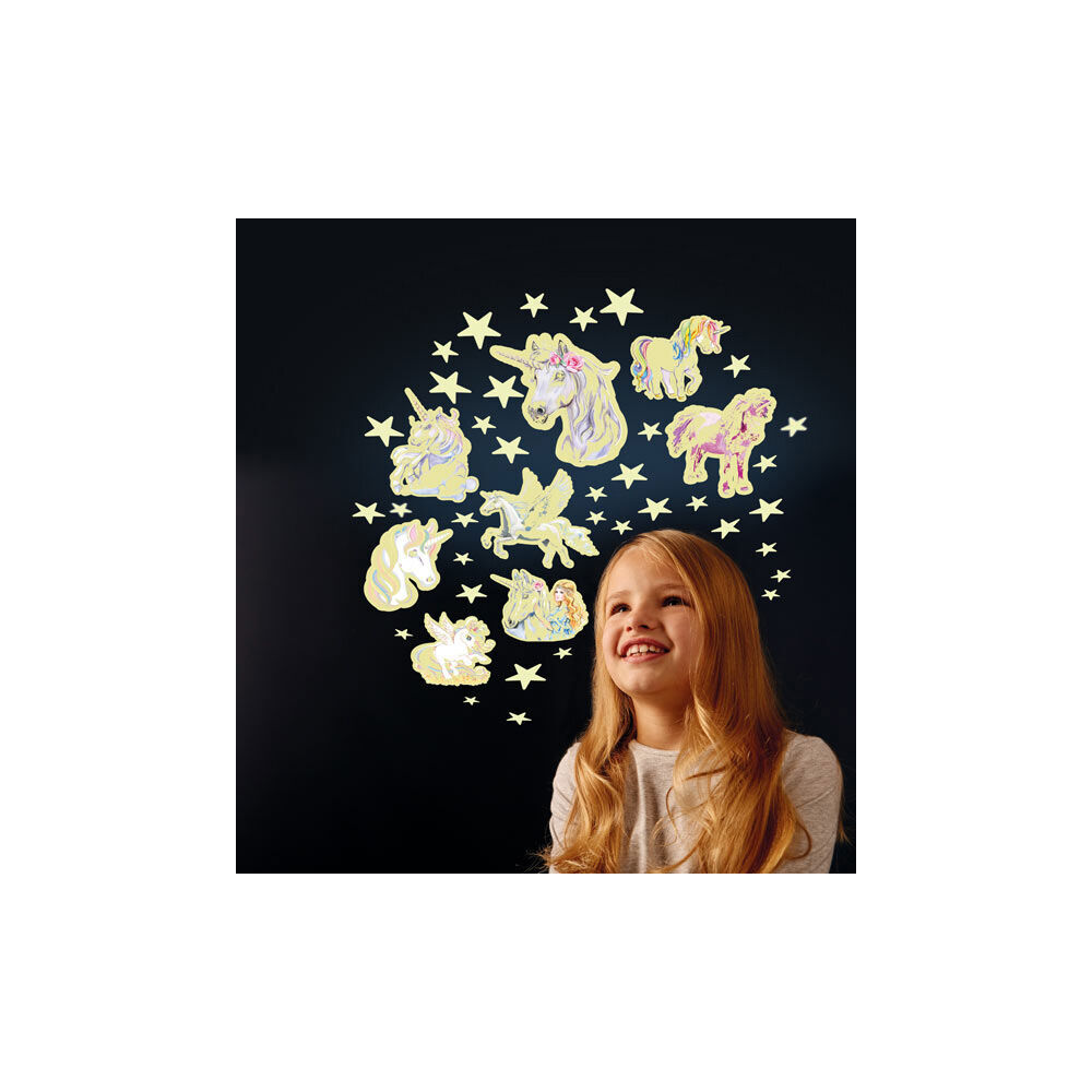 Brainstorm Toys Glow In The Dark Stars & Unicorns Kids/Children Room Decor 3y+ — image 2