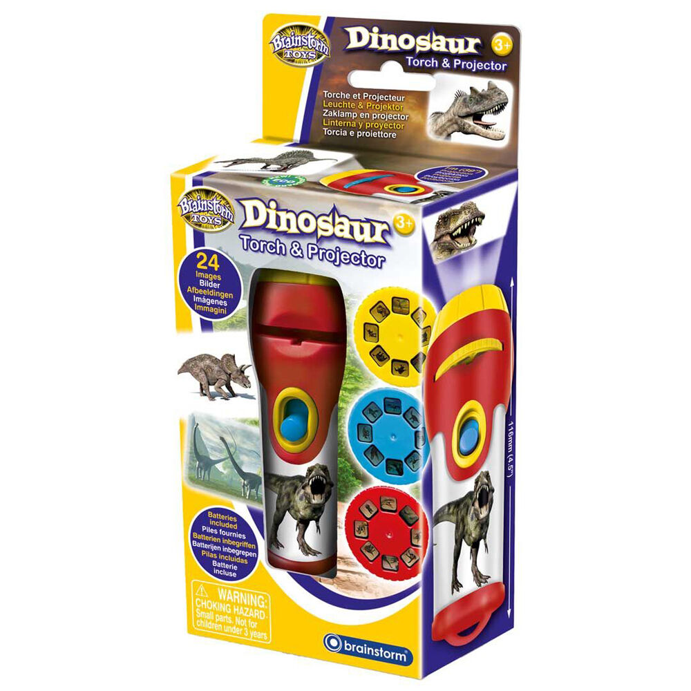 Brainstorm Toys Animal and Dinosaur Torch & Projector Kids Toy Set 3y+ (2 Pieces) — image 4