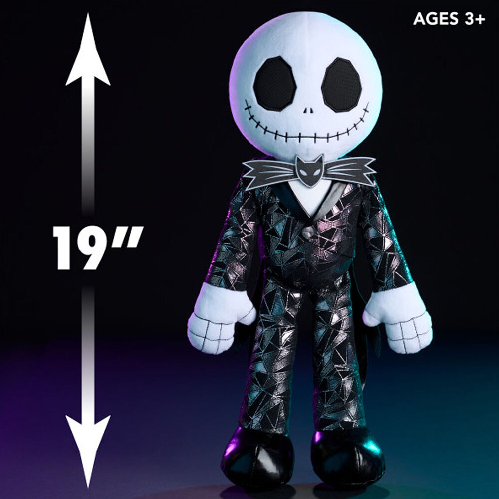 The Nightmare Before Christmas Nightmare Before Christmas Large Faceted Jack Skellington Soft Toy/Plush 3y+ — image 2