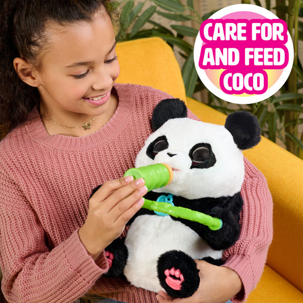 Furreal 10.5in 4y+ Interactive Plush Toy Coco the Tumbling Panda Kids 60 Sounds — image 6