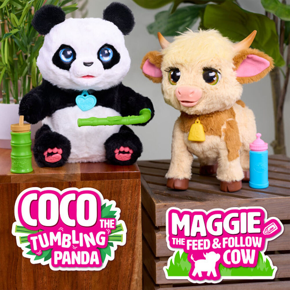 Furreal 10.5in 4y+ Interactive Plush Toy Coco the Tumbling Panda Kids 60 Sounds — image 8