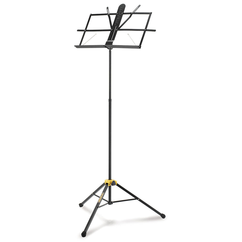 Hercules 2 Section EZ-Glide Foldable Tripod Stand/Holder for Music Sheet BLK (2 Pack) — image 2