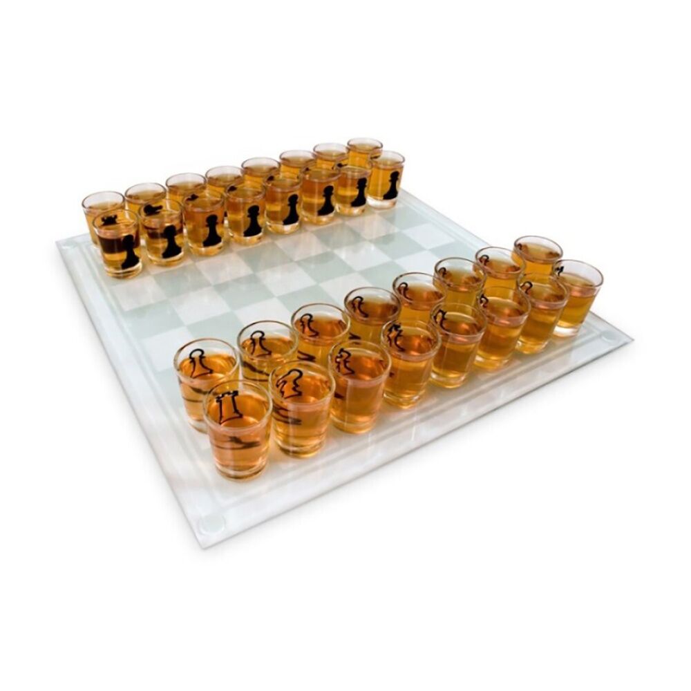 Bluesky Drinking Game Chess 35x35cm Fun Novelty Drinking Tabletop Multiplayer Party Game