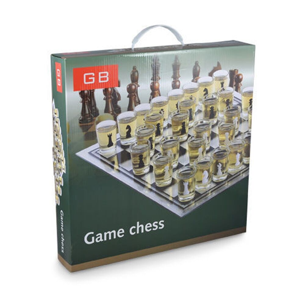 Bluesky Drinking Game Chess 35x35cm Fun Novelty Drinking Tabletop Multiplayer Party Game — image 2