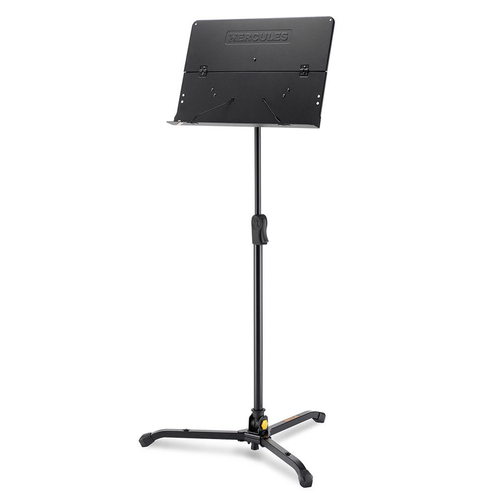 Hercules Tripod Orquestra Stand/Holder w/ Foldable Desk f/ Music Sheet Black (2 Pack) — image 2