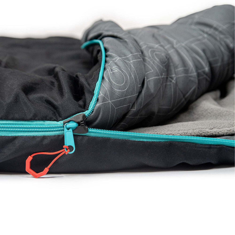 Quest Outdoors Black Brass Monkey -6 Deg Camping Polyester Sleeping Bag — image 2