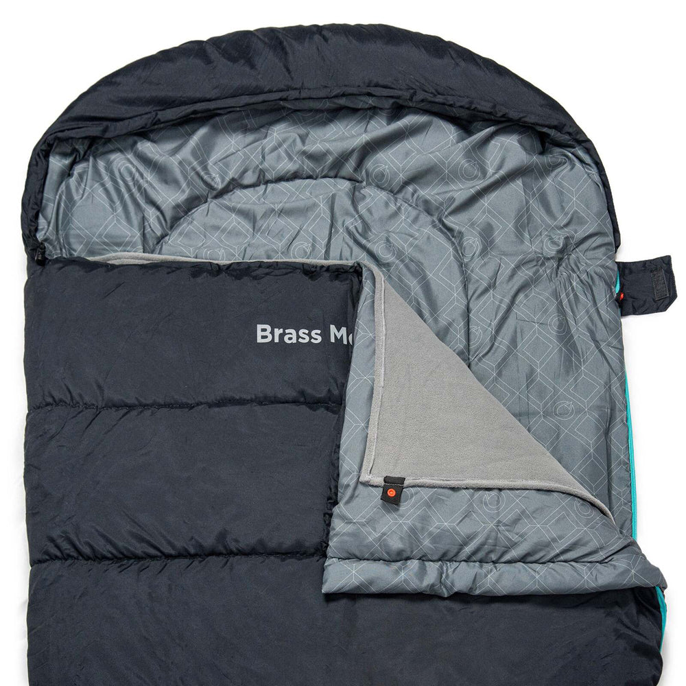 Quest Outdoors Black Brass Monkey -6 Deg Camping Polyester Sleeping Bag — image 4