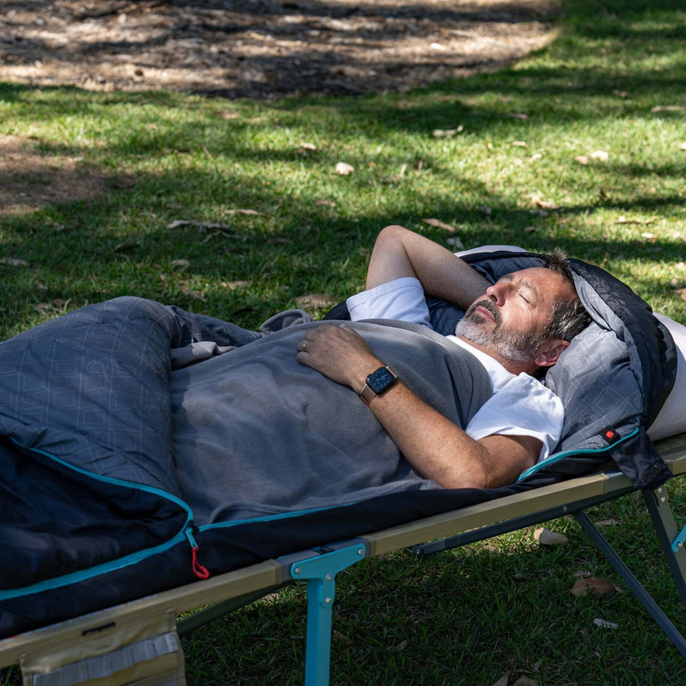 Quest Outdoors Black Brass Monkey -6 Deg Camping Polyester Sleeping Bag — image 5
