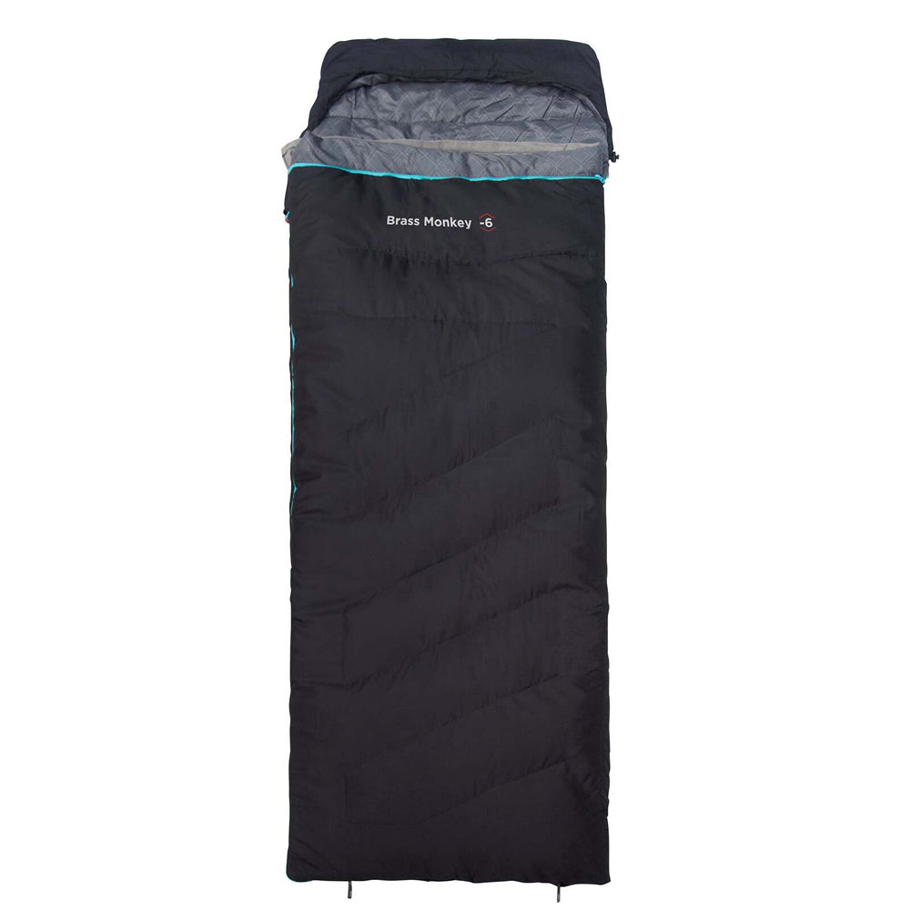 Quest Outdoors Black Brass Monkey -6 Deg Camping Polyester Sleeping Bag — image 6