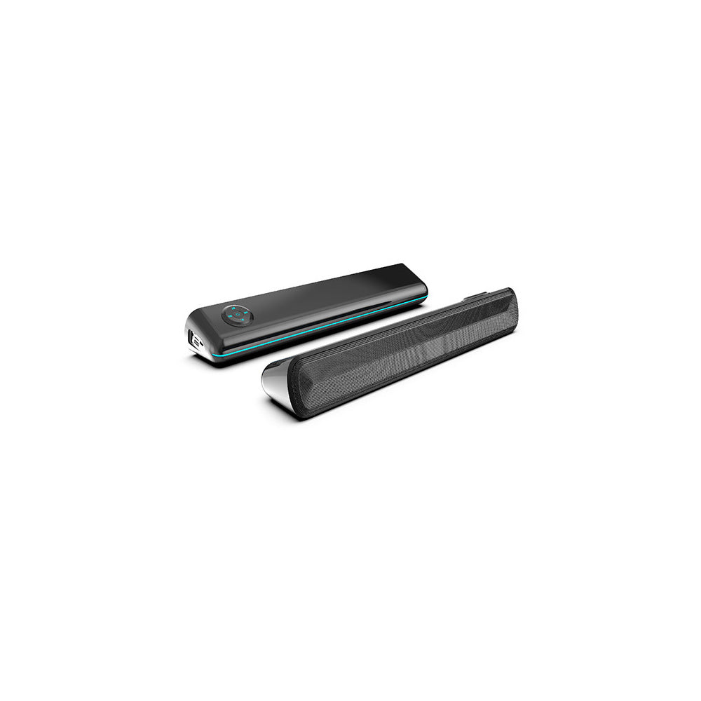 Sansai 20W Multimedia Bluetooth Stereo Sound Bar Rechargeable 46x9cm Black — image 3