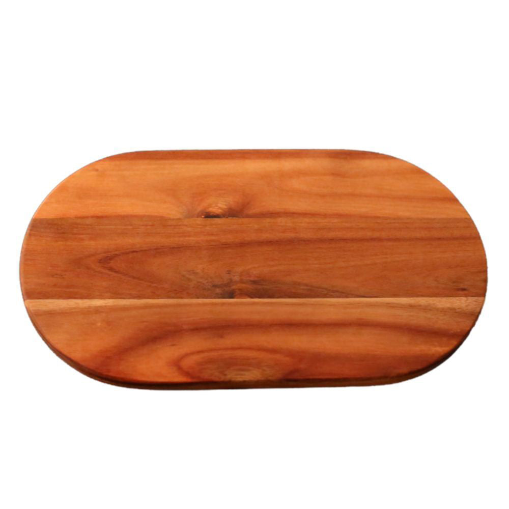 Kuvings Acacia Wood Oval Kitchen Serving and Cutting Charcuterie Board