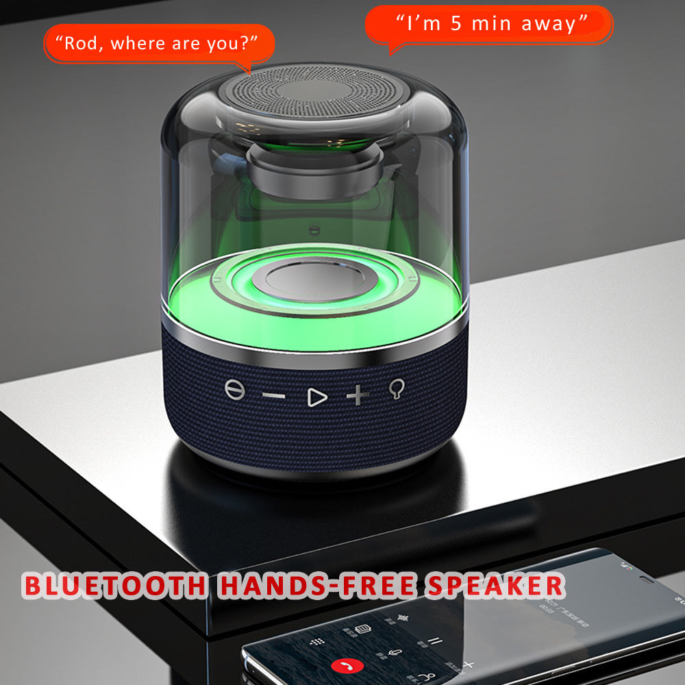 Sansai 14.5cm Bluetooth RGB Colourful Wireless Speaker 20W Music/Audio Playing — image 3