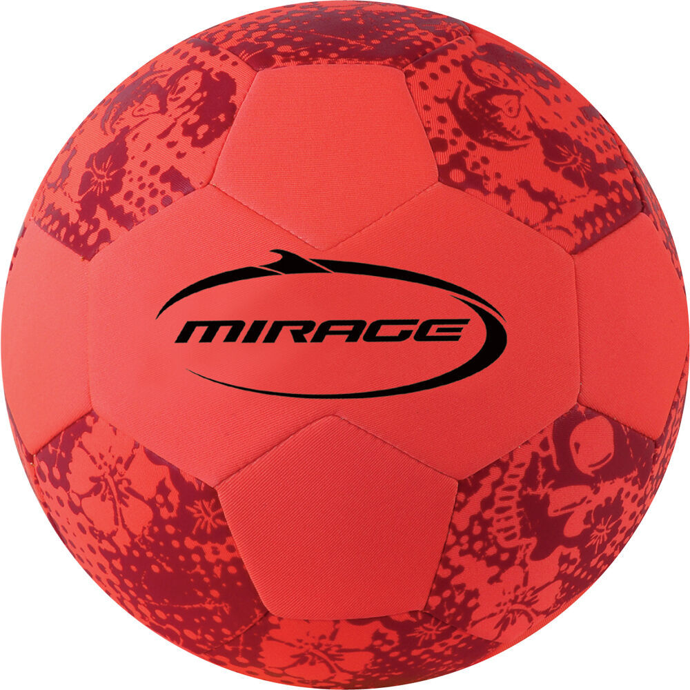 Mirage Waterproof Neoprene Soccer Ball Kids Outdoor Water Toy Orange (2 Pack) — image 2