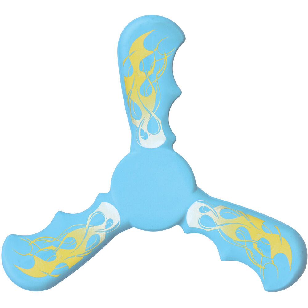 Mirage Blue Beach Rotarang Kids Outdoor Tri-Boomerang Flying Toy