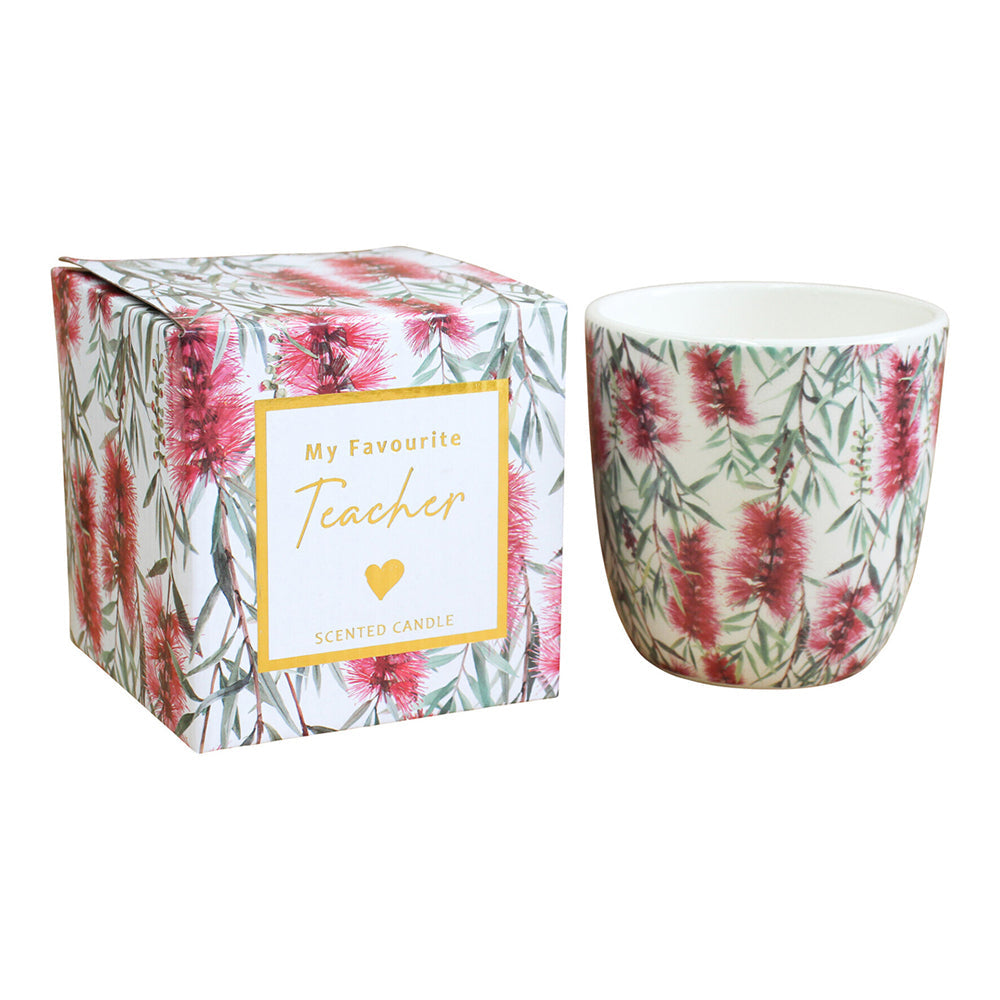 LVD Ceramic/Wax 10cm Scented Tealight Candle Favourite Teacher Home Fragrance Decor — image 2