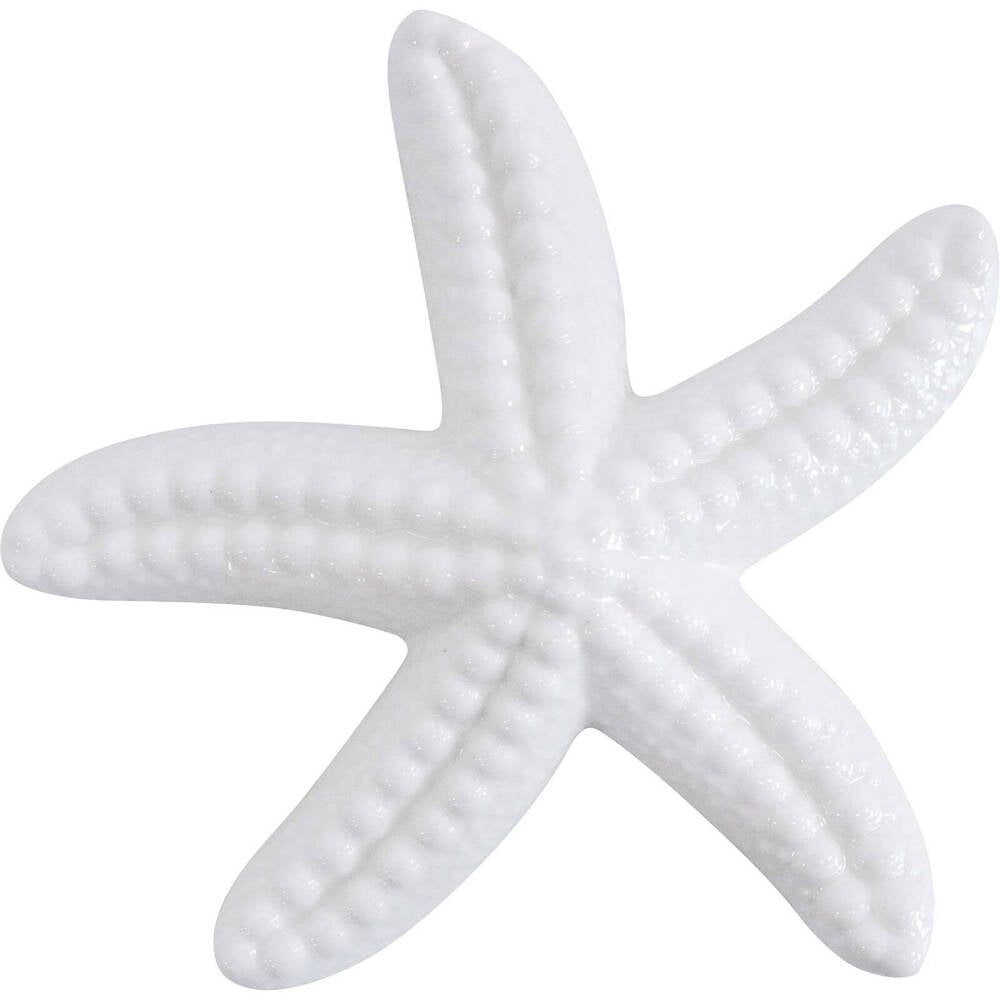LVD Starfish Ceramic Figurine Home/Lounge Tabletop Ornament Decor Large White
