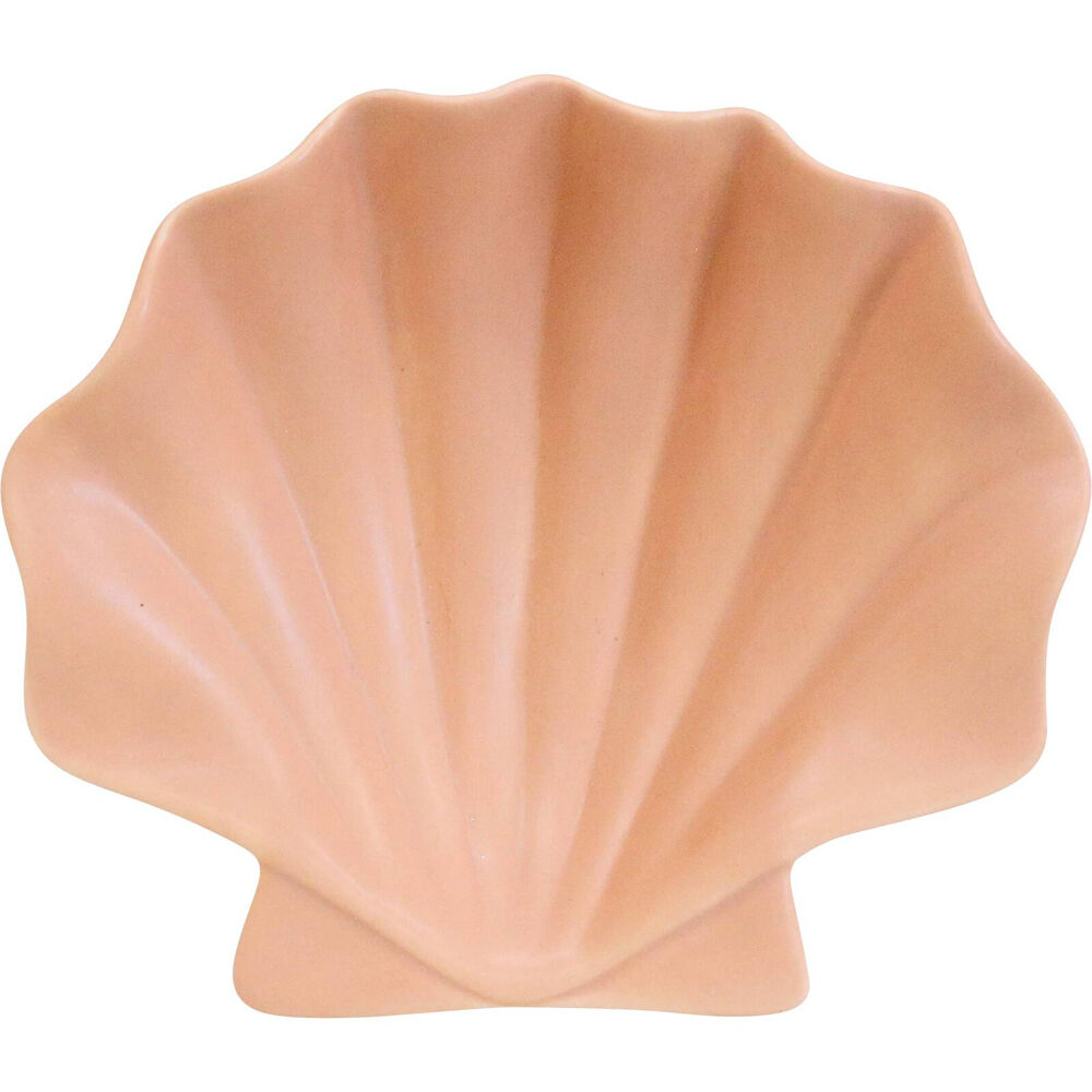 LVD Shell Plate Ceramic Trinket Dish Home/Lounge Tabletop Decor 17cm Tuscan (2 Pack) — image 2