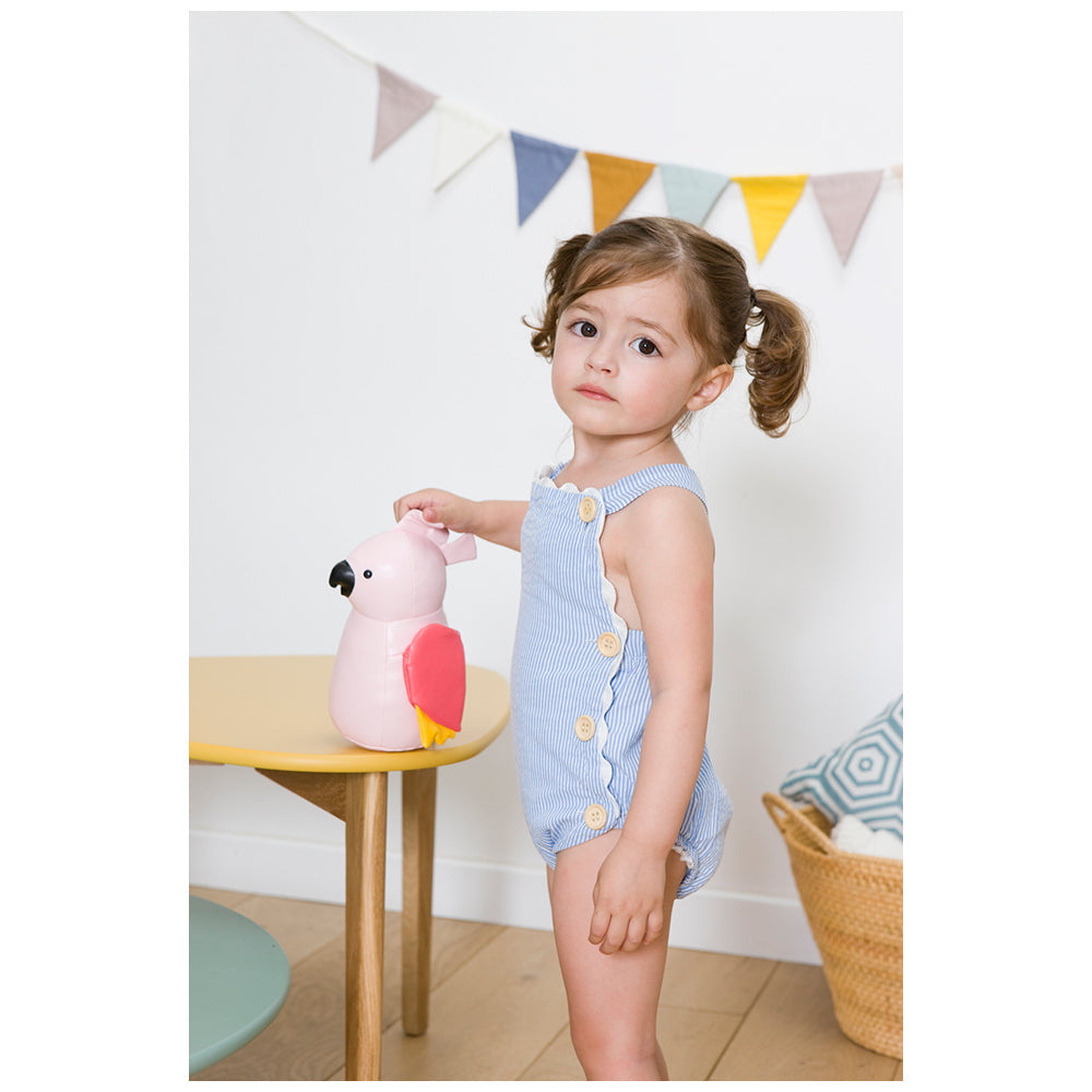 Little Big Friends 24cm Baby/Kids 0m+ Musical Soft Animal Toy Paris The Parakeet — image 6