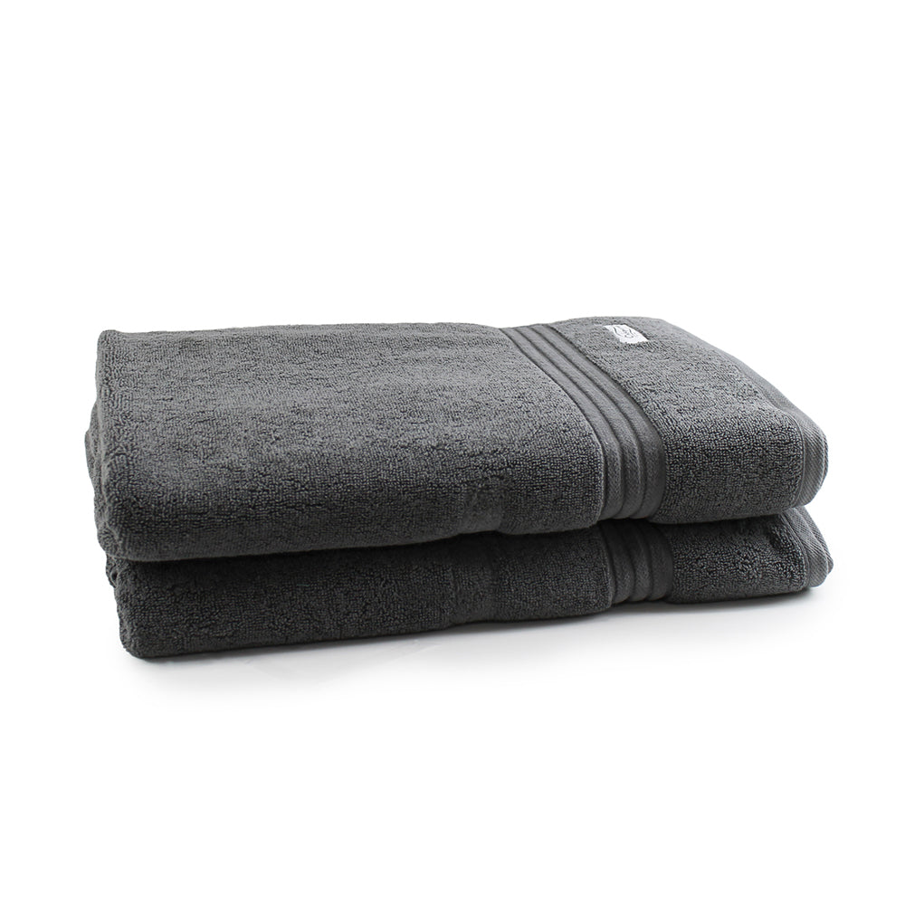 Onkaparinga 2pc 90x167cm Cotton Bath Sheets 600gsm Soft Towels.