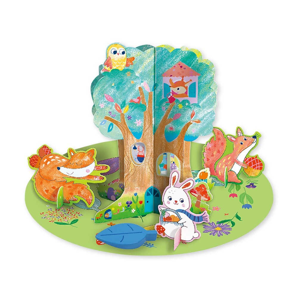 Avenir Crayon Activity Kit Treehouse Fun Art/Craft Kids/Children Colouring 3y+ — image 2